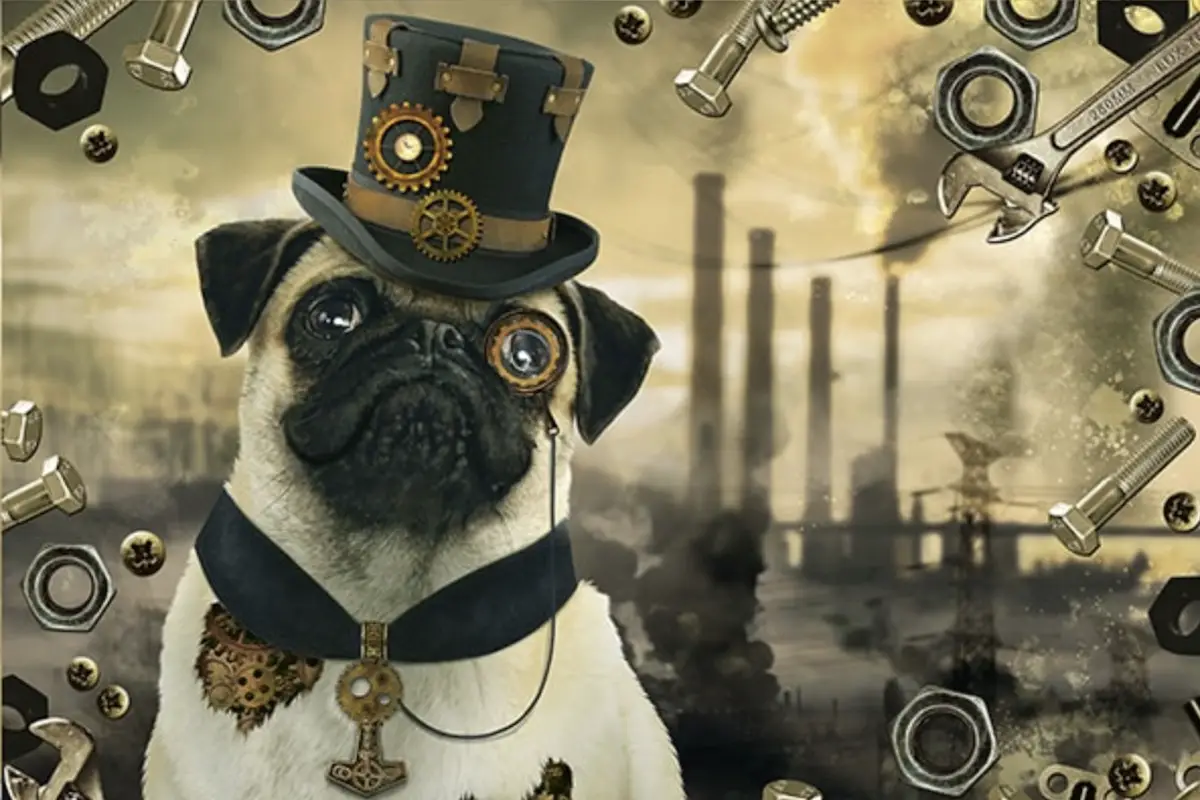 steampunk dog