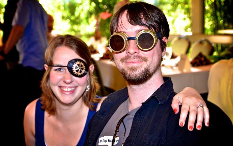 Steampunk Themed Wedding